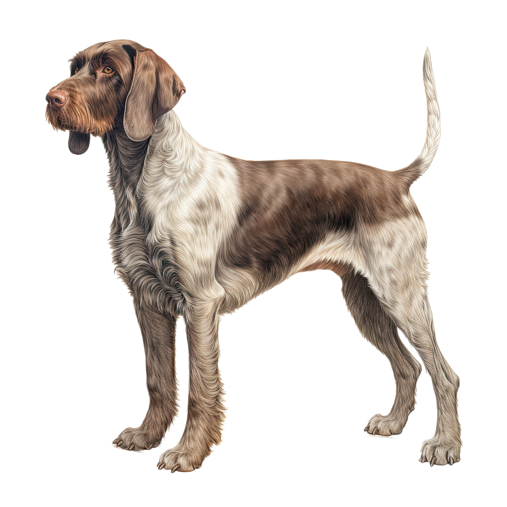 German Wirehaired Pointer / Karkeakarvainen saksanseisoja DogBreeds 026