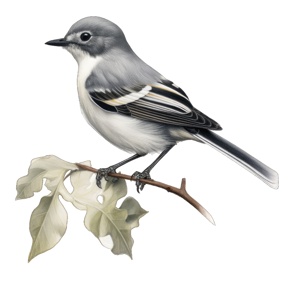Gray vireo bird 3- paitakuva