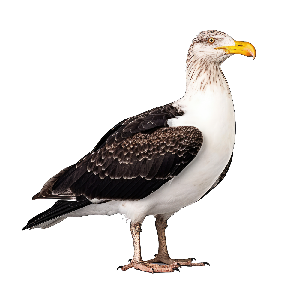 Great black-backed gull bird 1- paitakuva
