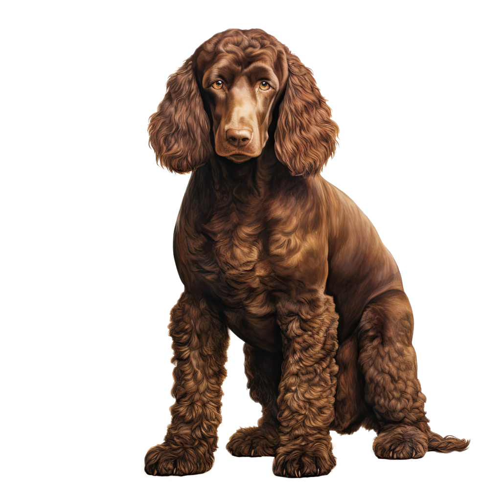 Irish Water Spaniel / Irlanninvesispanieli DogBreeds 001