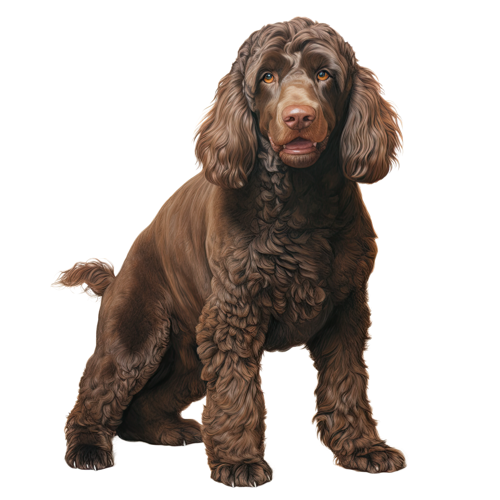 Irish Water Spaniel / Irlanninvesispanieli DogBreeds 002