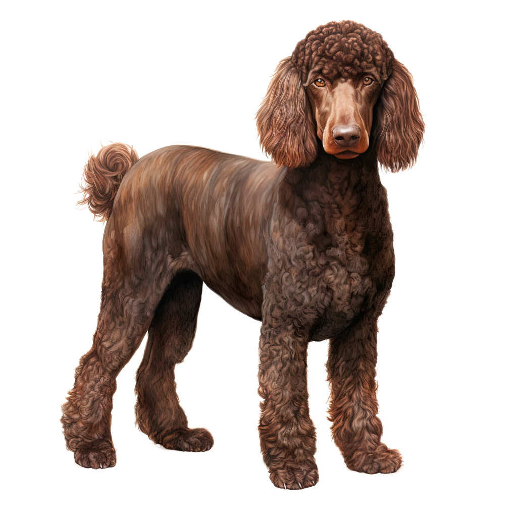 Irish Water Spaniel / Irlanninvesispanieli DogBreeds 005