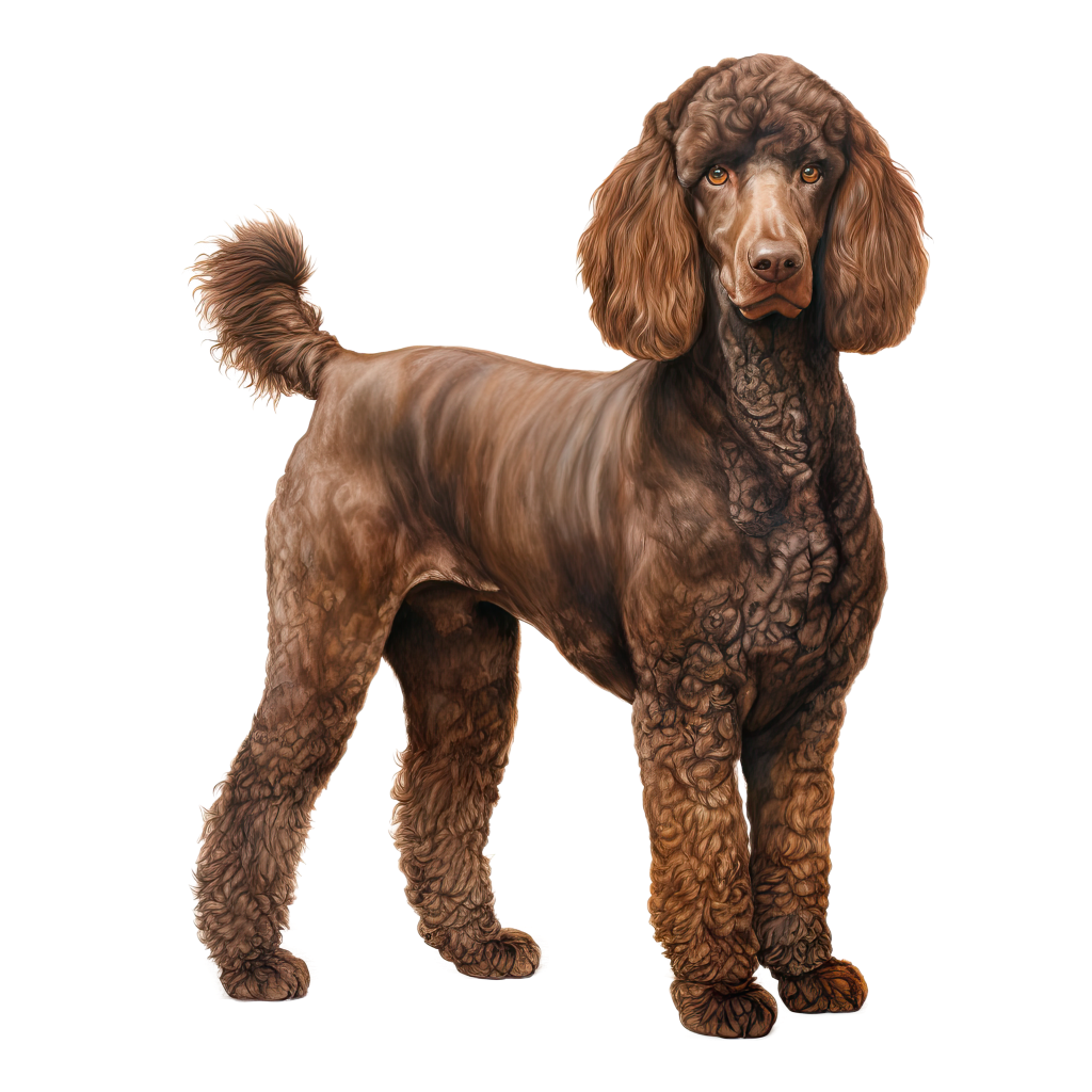 Irish Water Spaniel / Irlanninvesispanieli DogBreeds 006