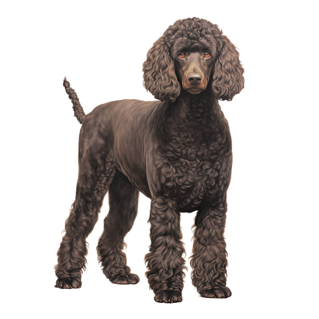 Irish Water Spaniel / Irlanninvesispanieli DogBreeds 007