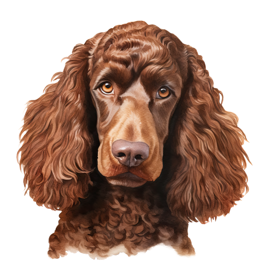 Irish Water Spaniel / Irlanninvesispanieli DogBreeds 012