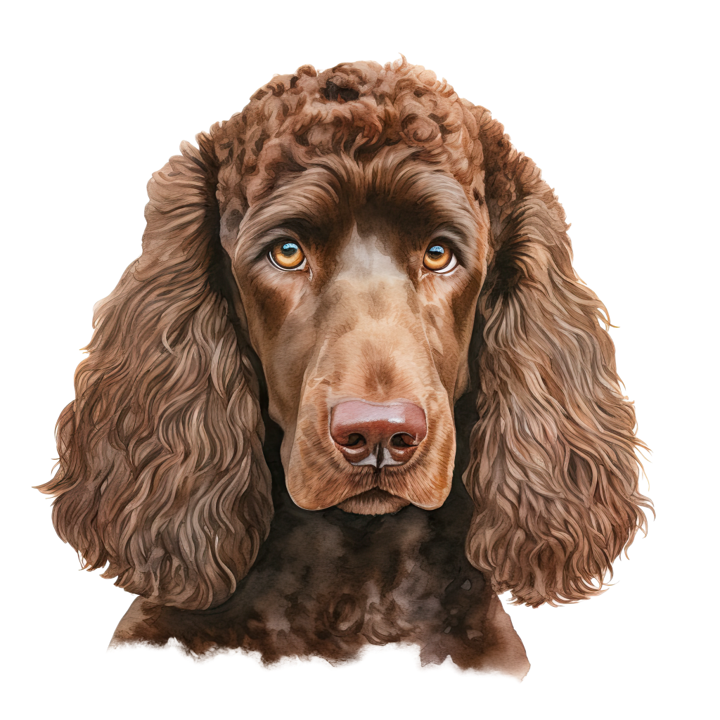 Irish Water Spaniel / Irlanninvesispanieli DogBreeds 016