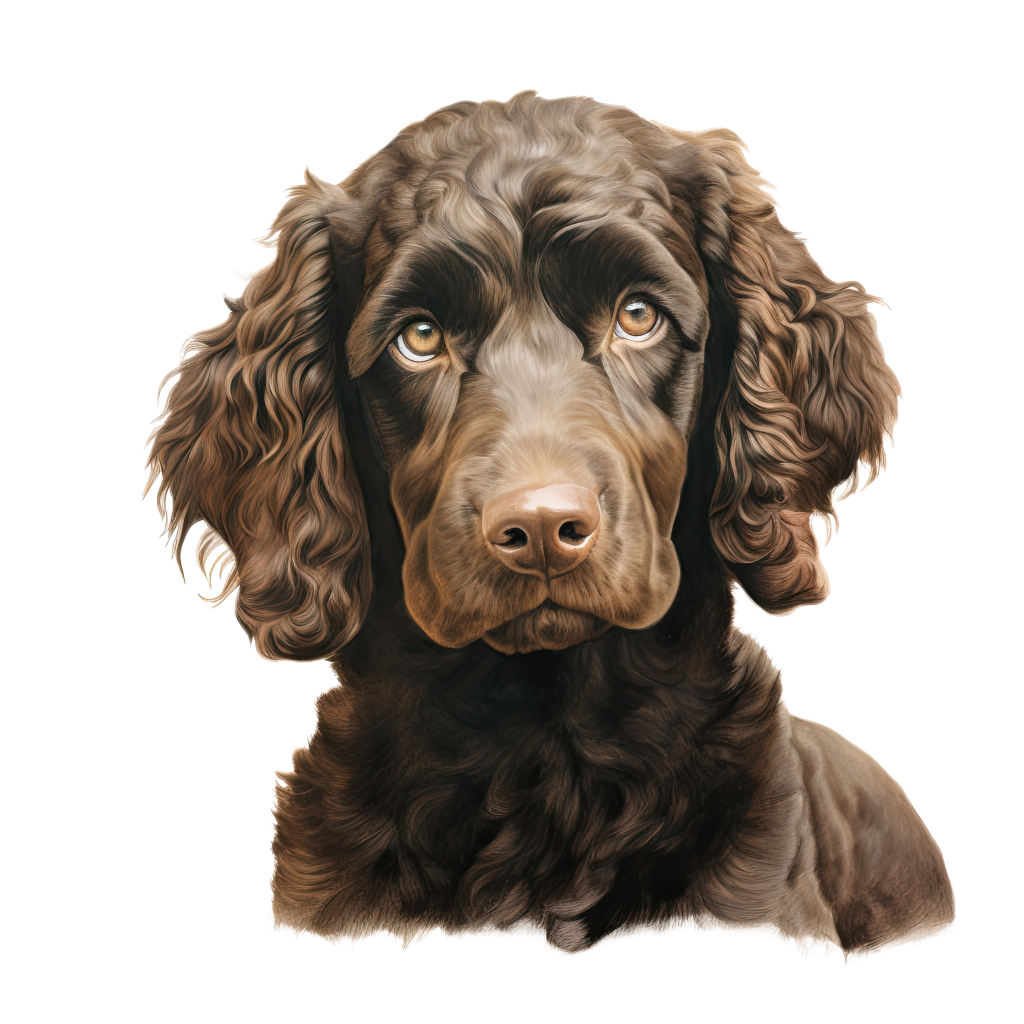 Irish Water Spaniel / Irlanninvesispanieli DogBreeds 022