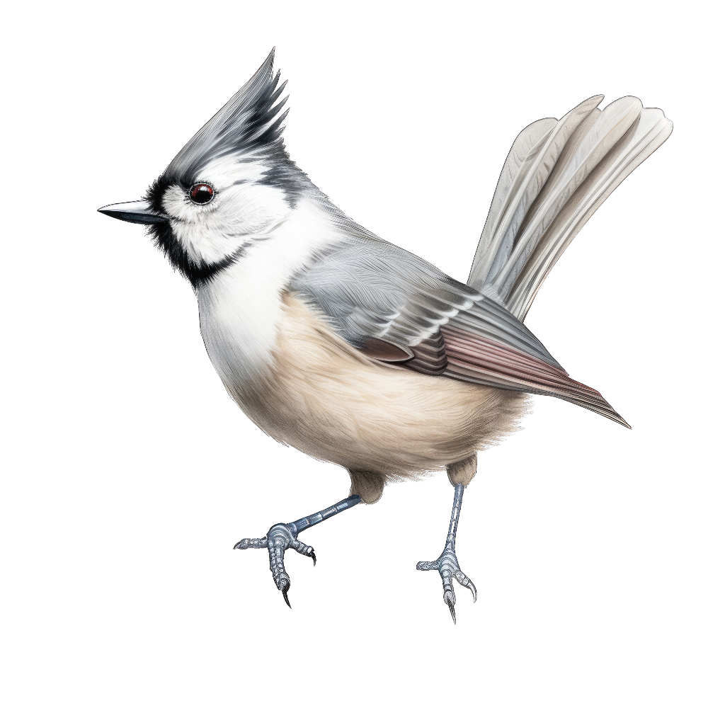 Juniper titmouse bird- paitakuva