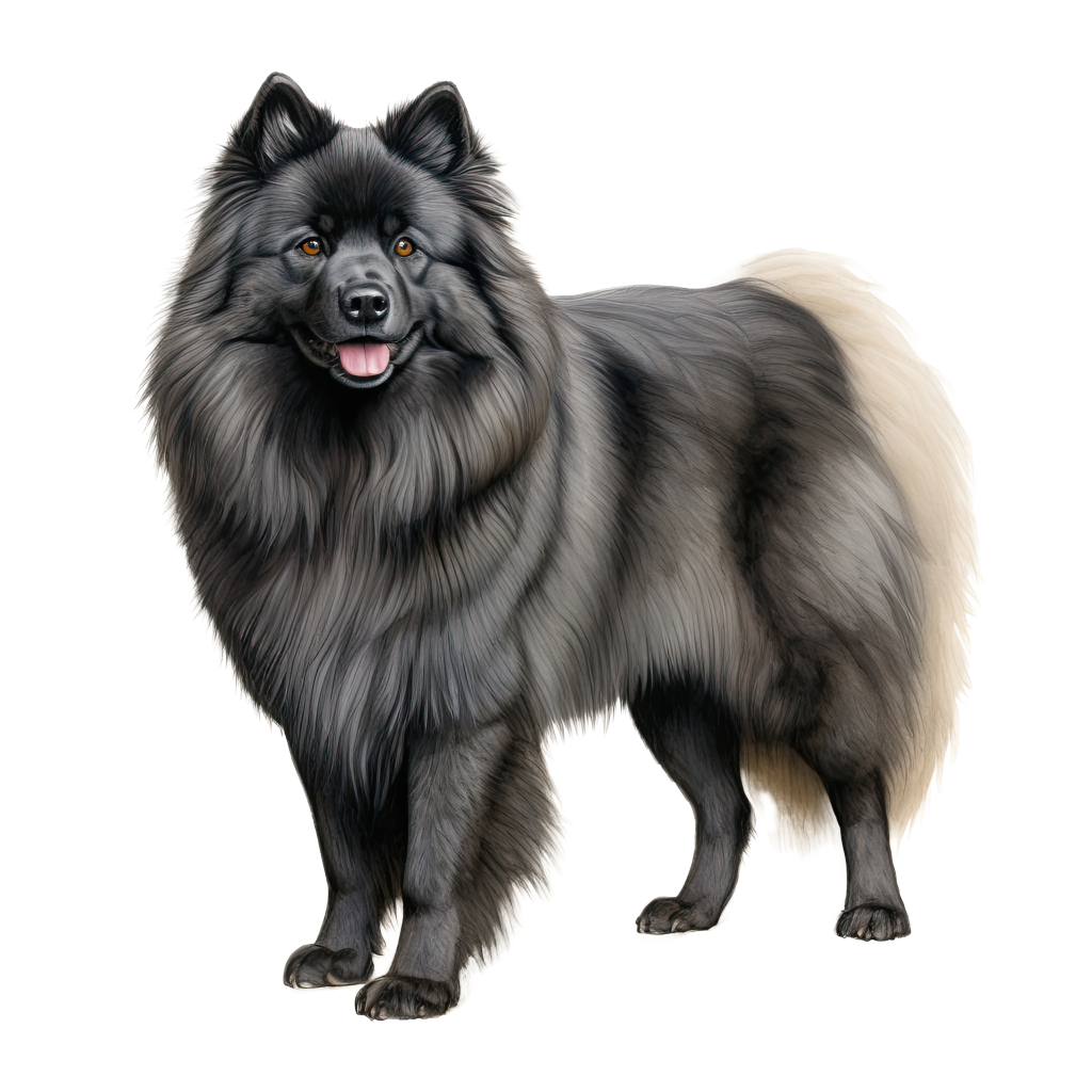 Keeshond / Hollanninpystykorva DogBreeds 001