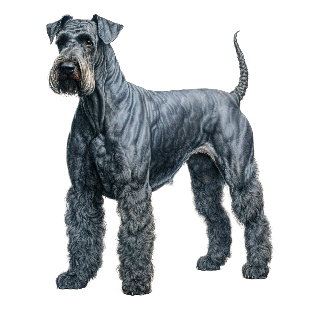 Kerry Blue Terrier / Kerrynterrieri DogBreeds 001