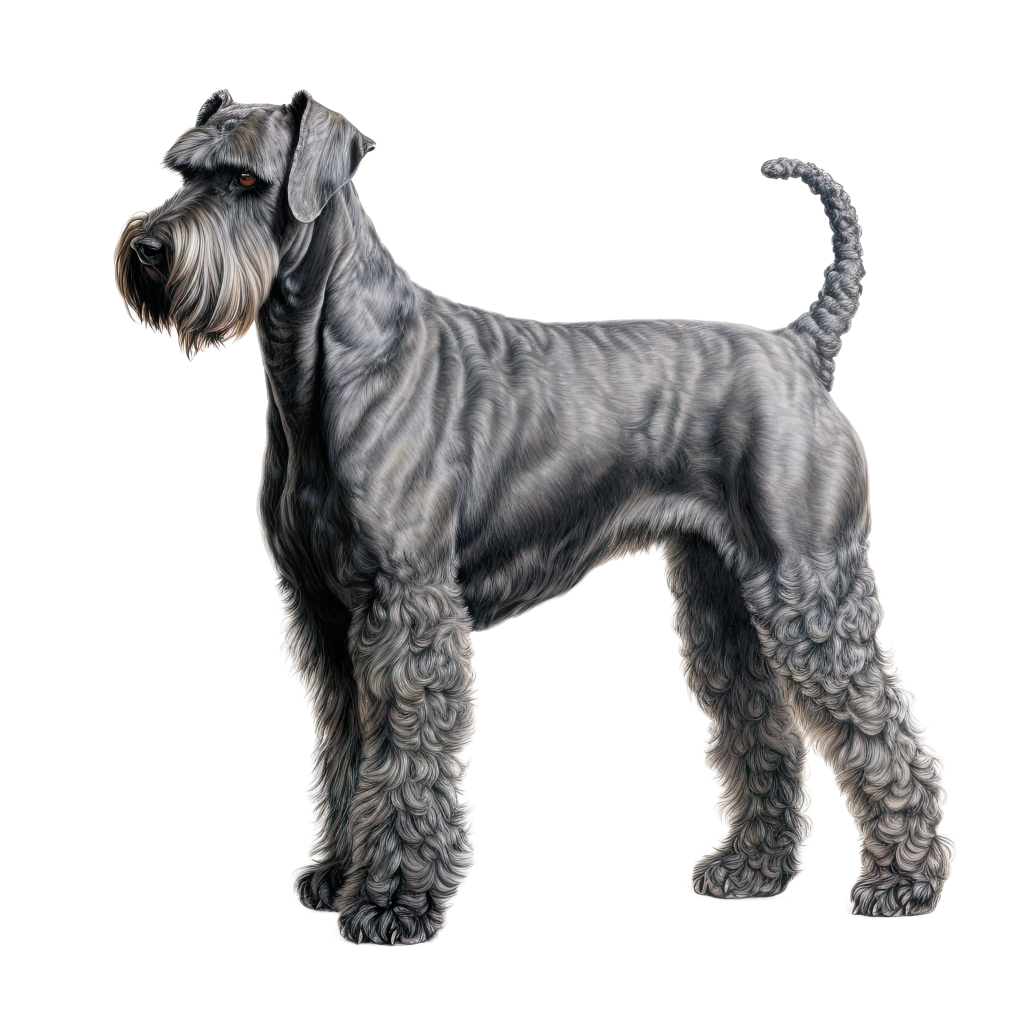 Kerry Blue Terrier / Kerrynterrieri DogBreeds 005