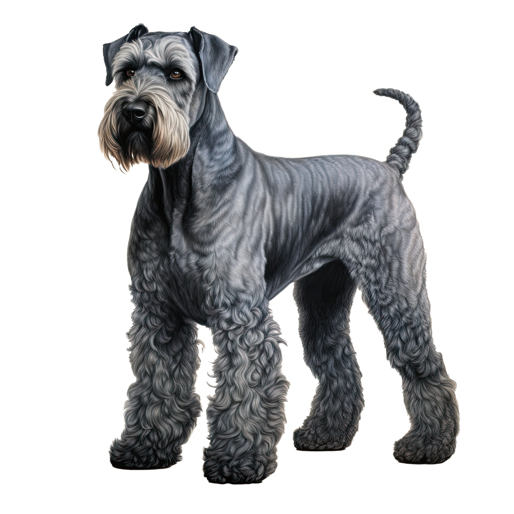 Kerry Blue Terrier / Kerrynterrieri DogBreeds 008