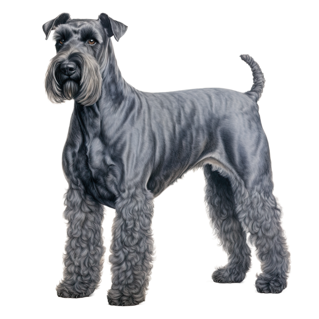 Kerry Blue Terrier / Kerrynterrieri DogBreeds 009