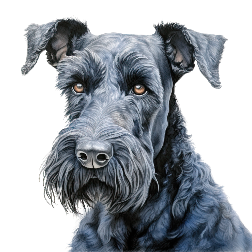 Kerry Blue Terrier / Kerrynterrieri DogBreeds 010