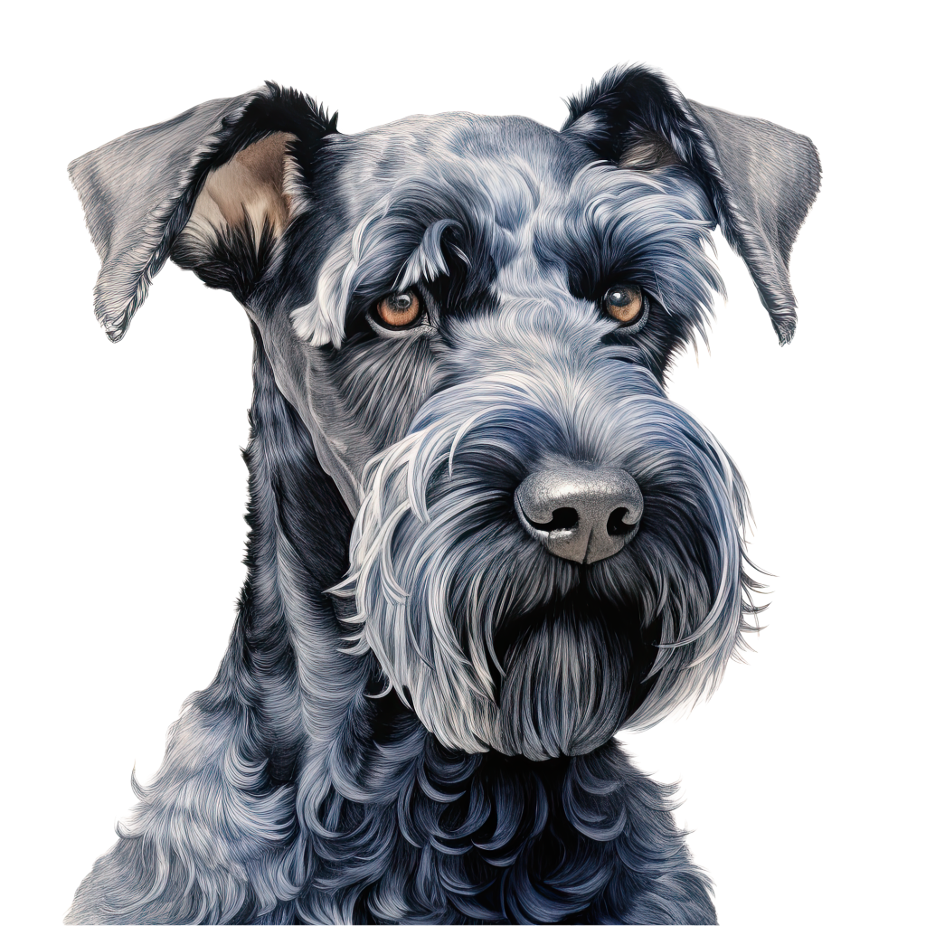 Kerry Blue Terrier / Kerrynterrieri DogBreeds 011