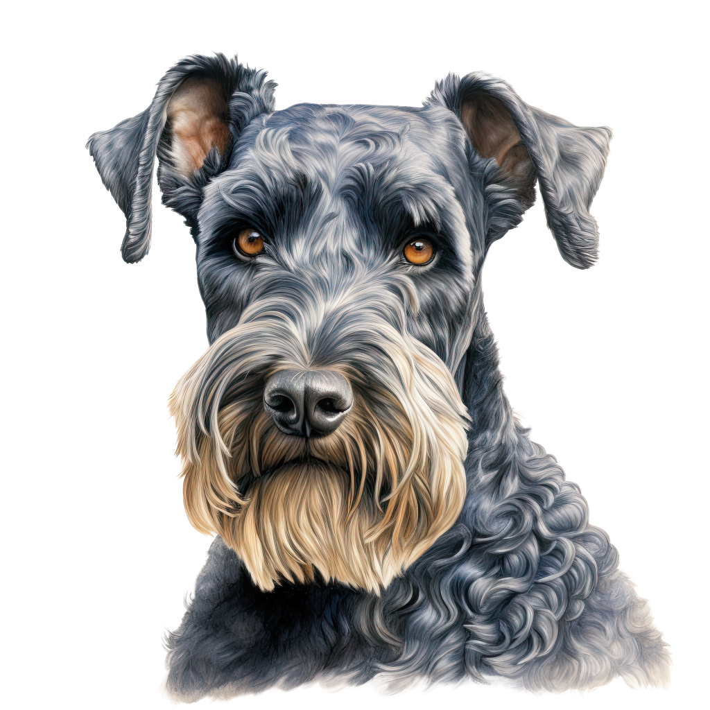 Kerry Blue Terrier / Kerrynterrieri DogBreeds 015