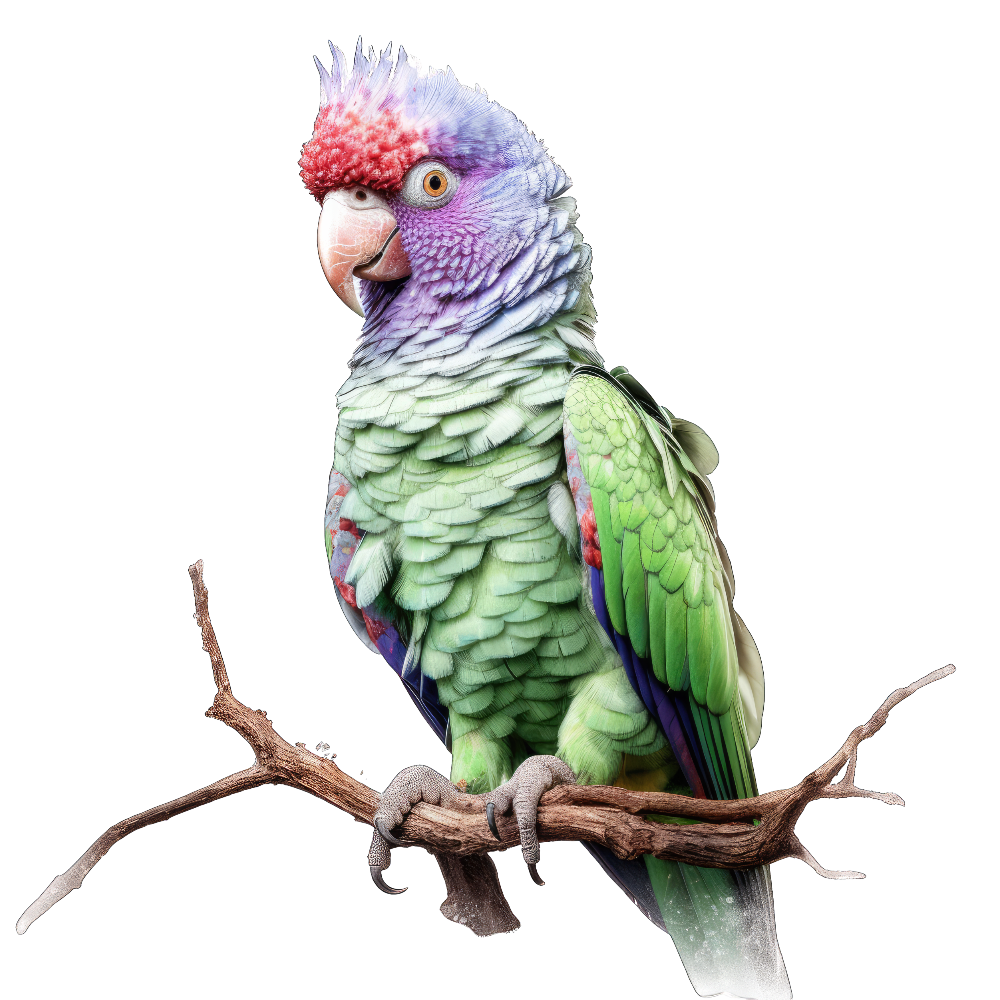 Lilac-crowned parrot bird 3- paitakuva