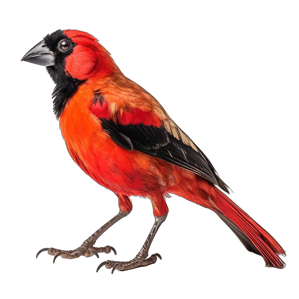 Northern red bishop bird 1- paitakuva