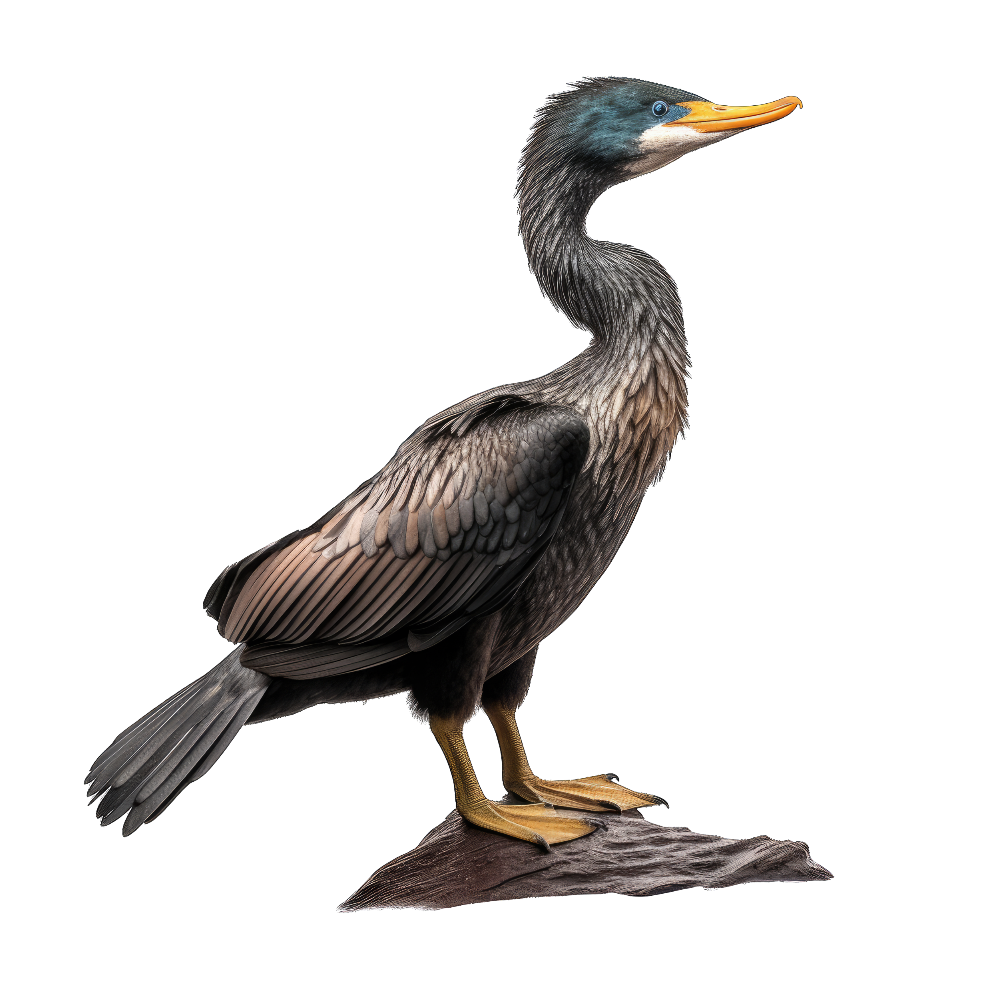 Pelagic cormorant bird 1- paitakuva