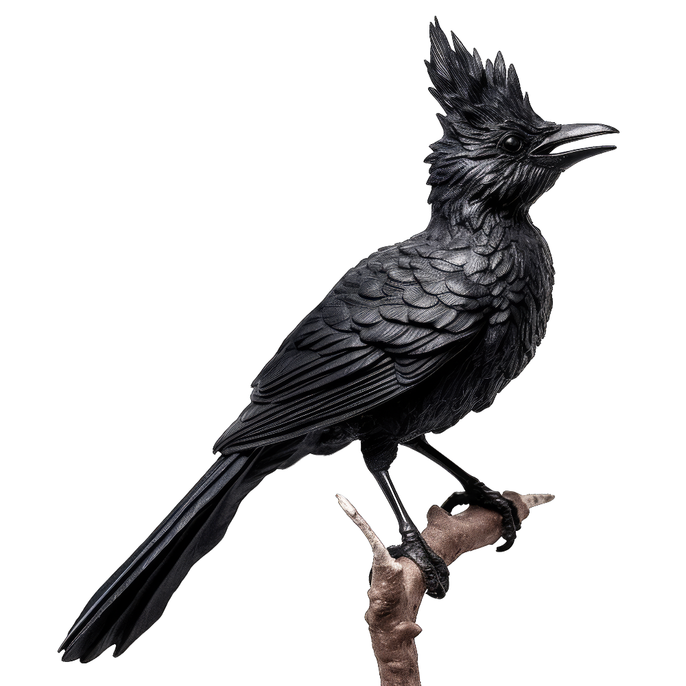 Phainopepla bird 1- paitakuva