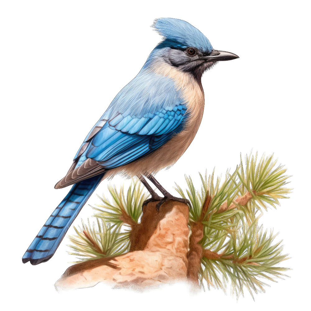 Pinyon jay bird 1- paitakuva