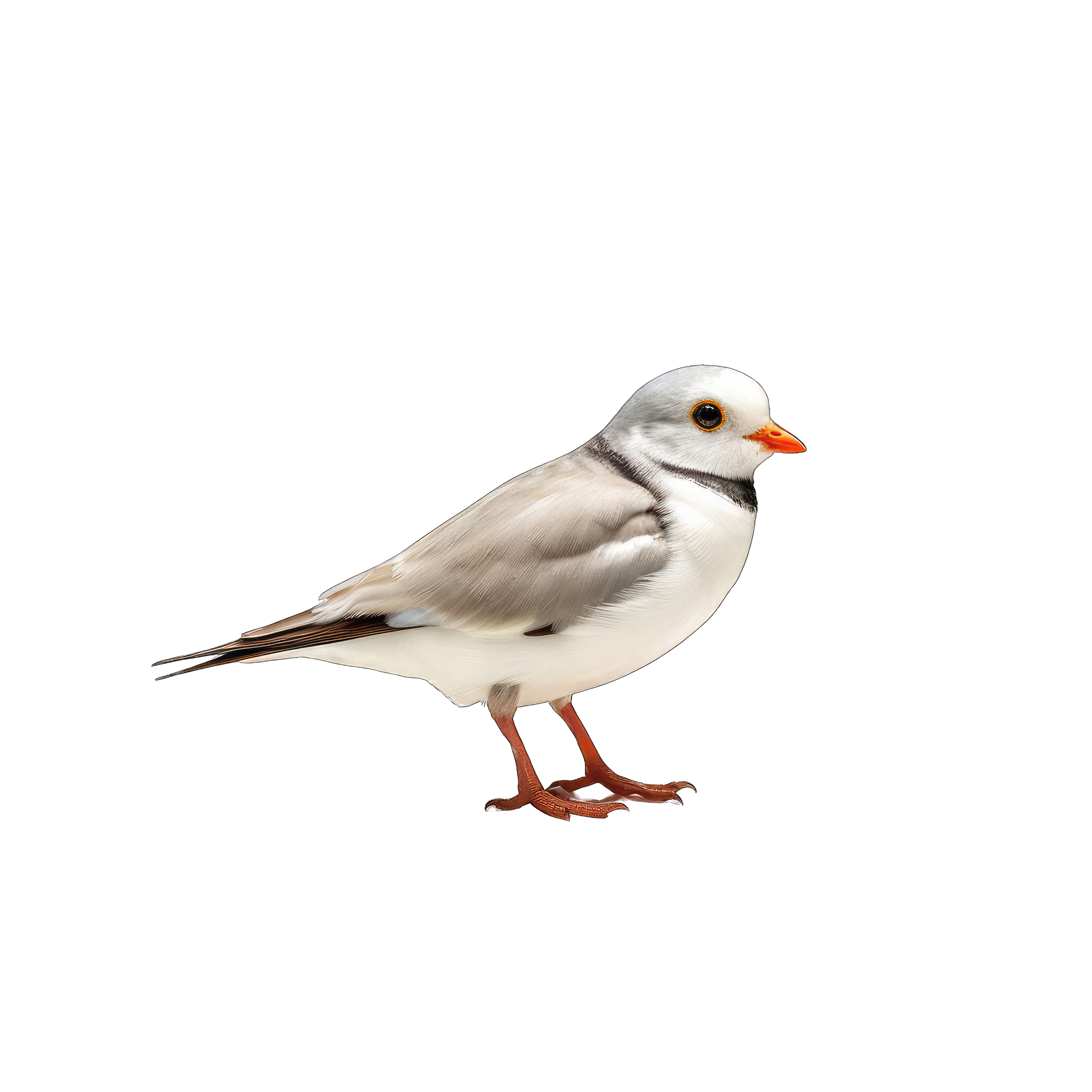 Piping plover bird 1- paitakuva