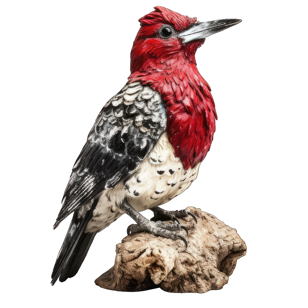 Red-naped sapsucker bird 1- paitakuva
