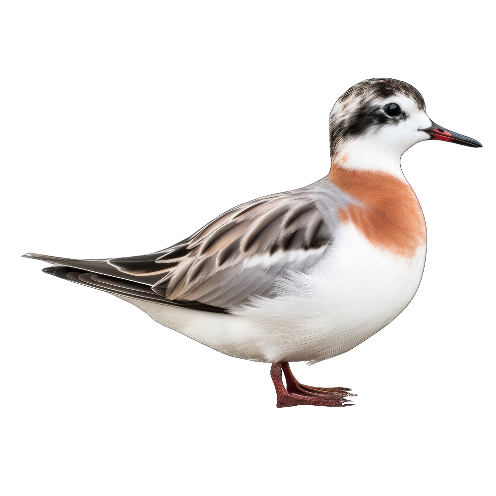 Red-necked phalarope bird 1- paitakuva