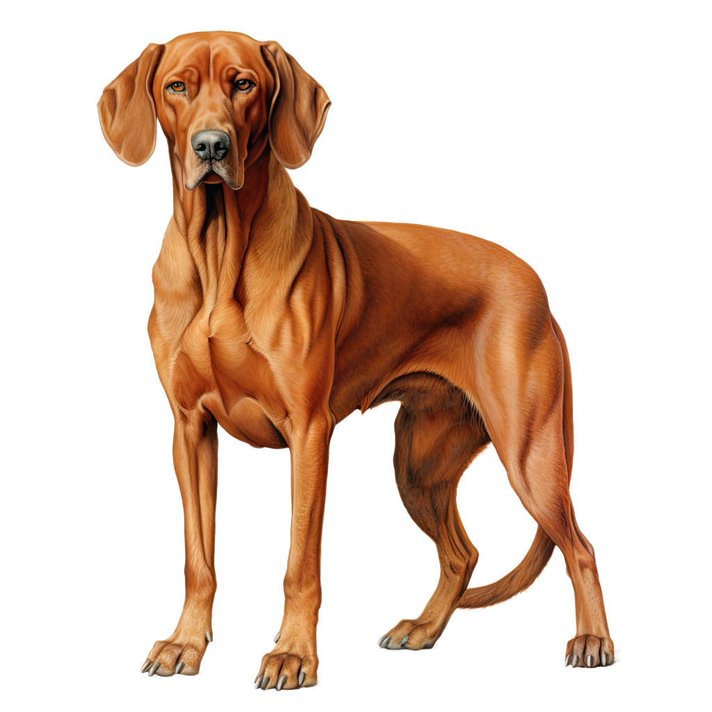 Redbone Coonhound / Punainen pesukarhukoira DogBreeds 004