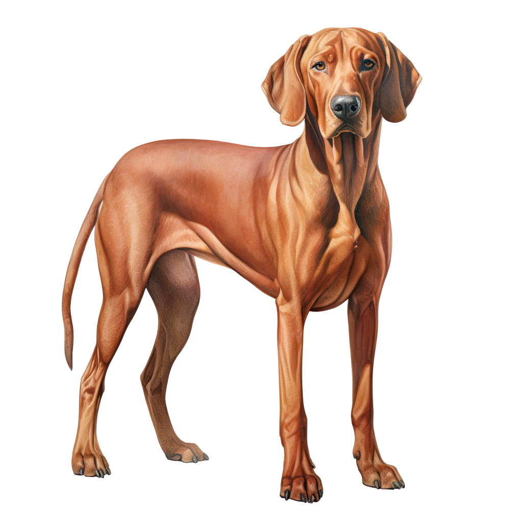 Redbone Coonhound / Punainen pesukarhukoira DogBreeds 005