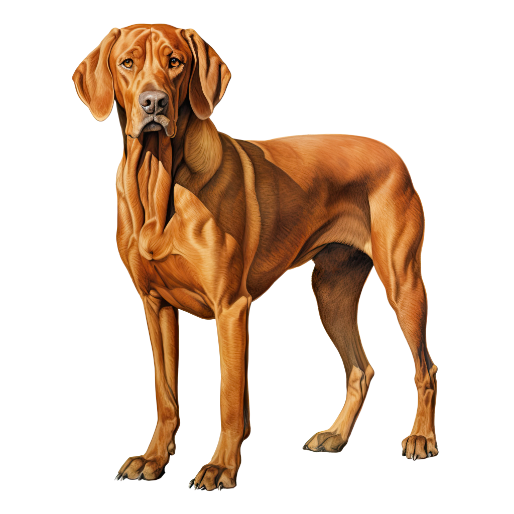 Redbone Coonhound / Punainen pesukarhukoira DogBreeds 006