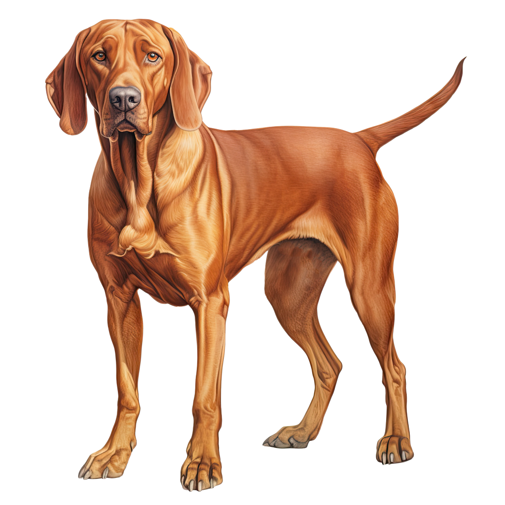 Redbone Coonhound / Punainen pesukarhukoira DogBreeds 007