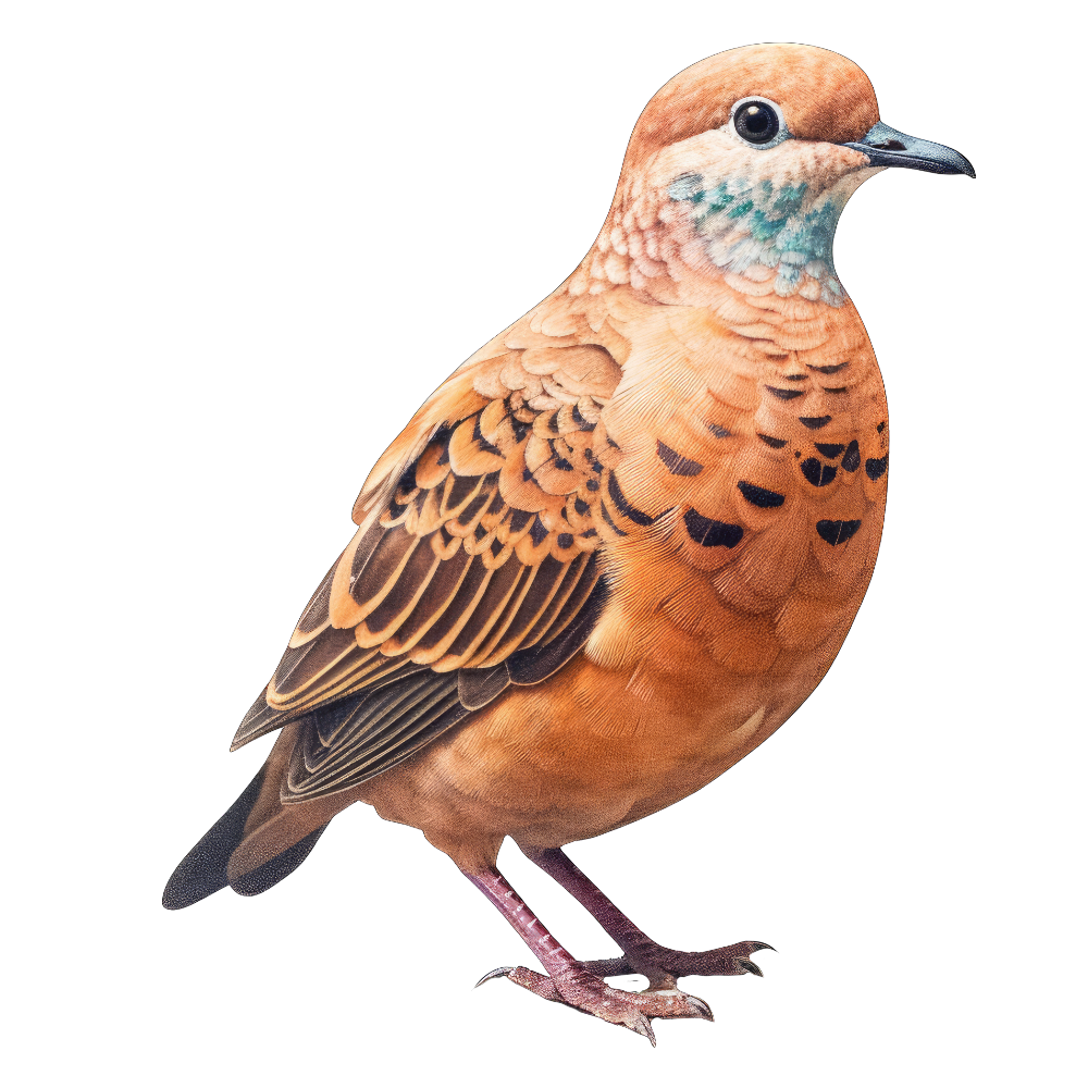 Ruddy ground dove bird 1- paitakuva
