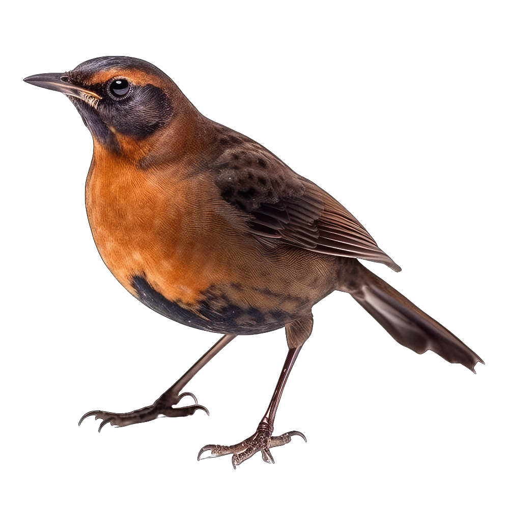 Rusty blackbird bird 1- paitakuva