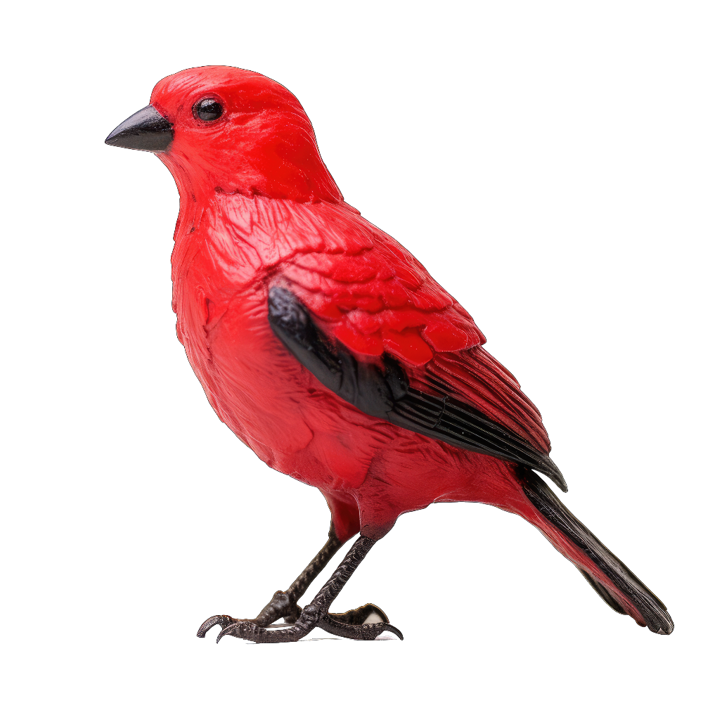 Scarlet tanager bird 1- paitakuva