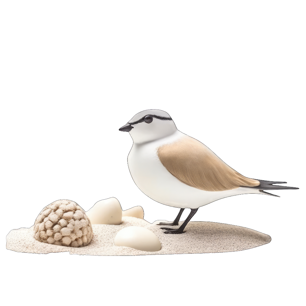 Snowy plover bird 1- paitakuva