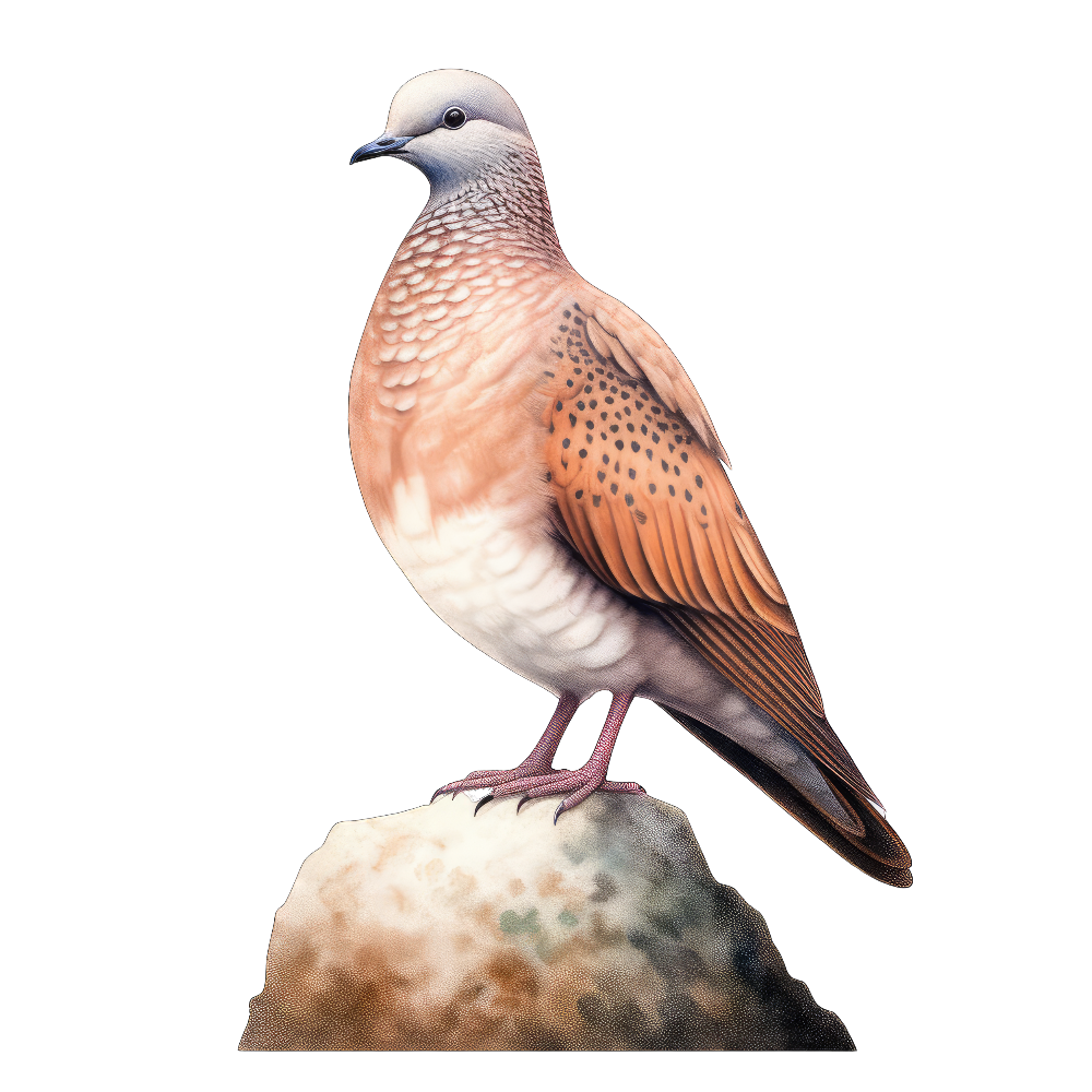 Spotted dove bird 1- paitakuva
