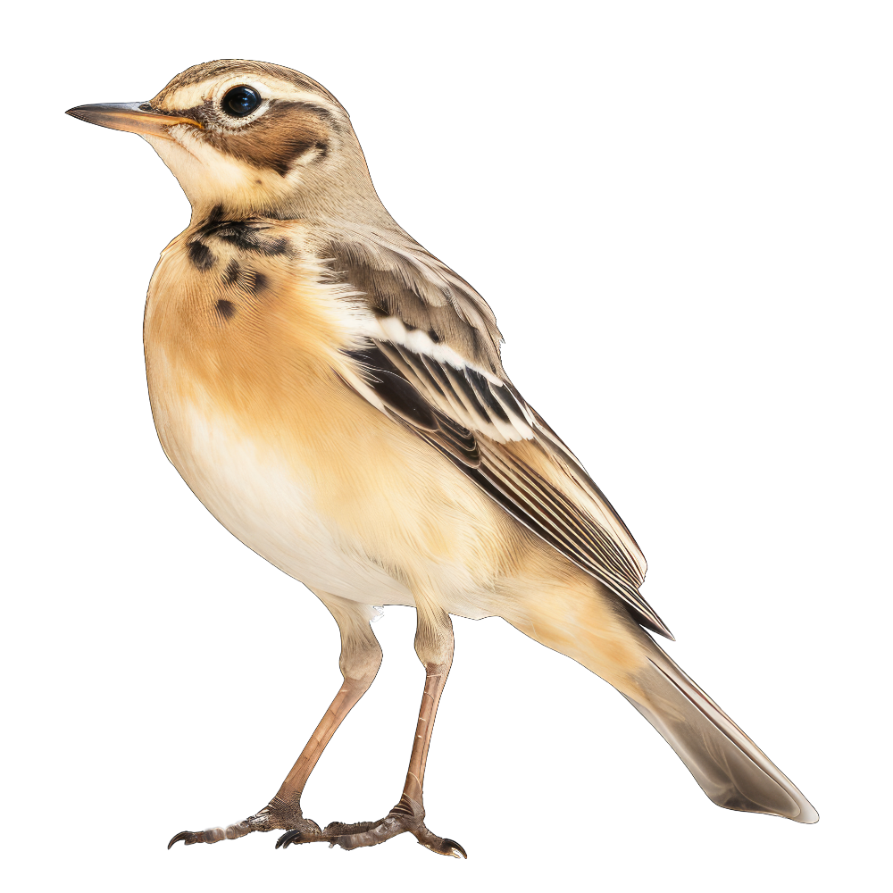 Spragues pipit bird 1- paitakuva