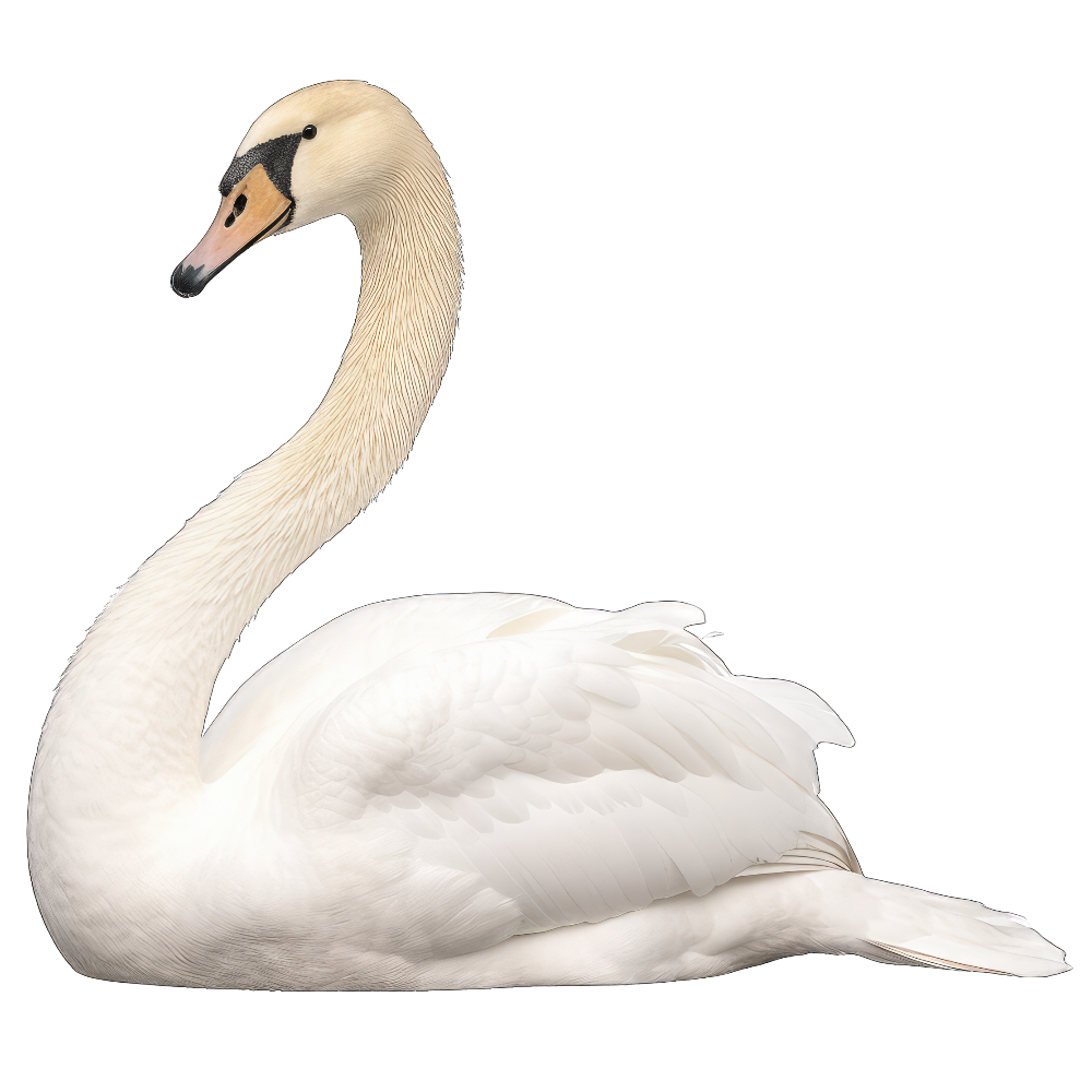 Trumpeter swan bird 1- paitakuva