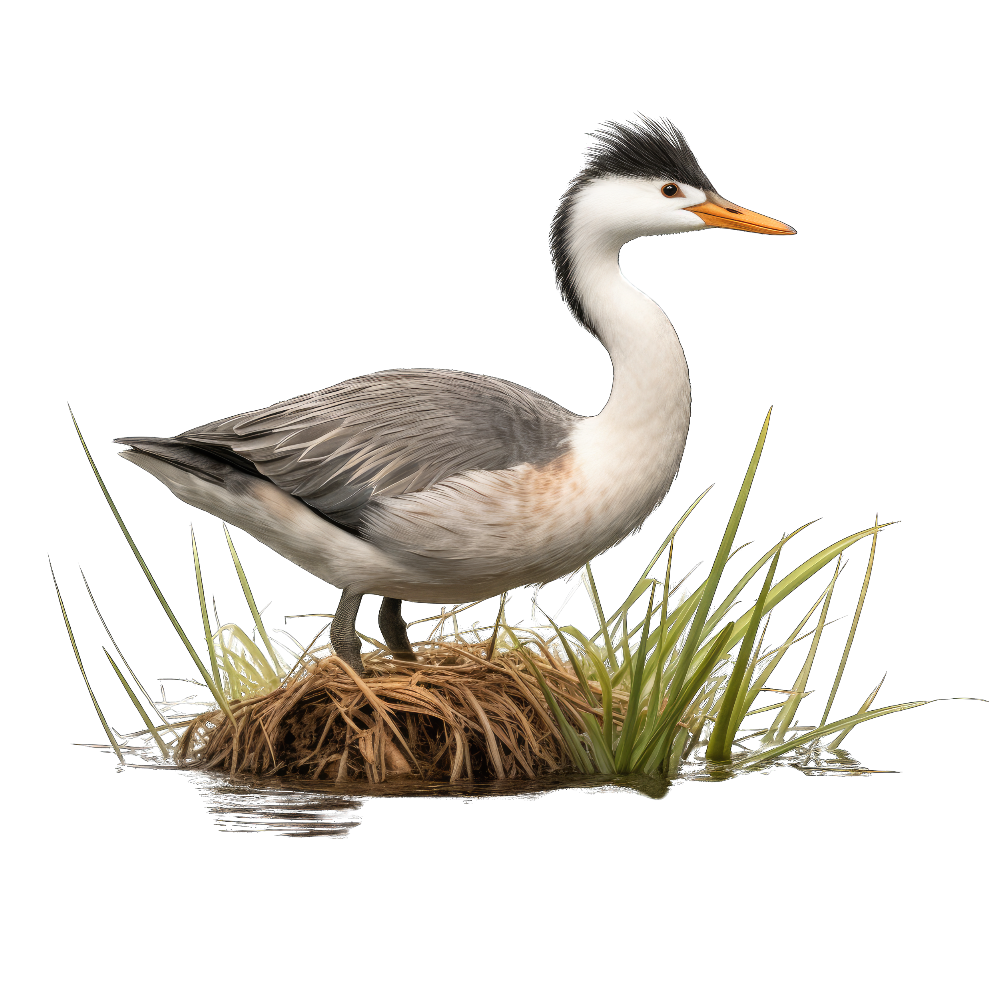Western grebe bird 1- paitakuva