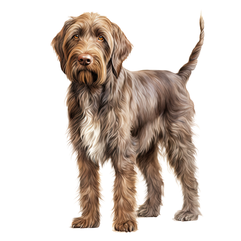 Wirehaired Pointing Griffon / Korthalsingriffoni DogBreeds 001