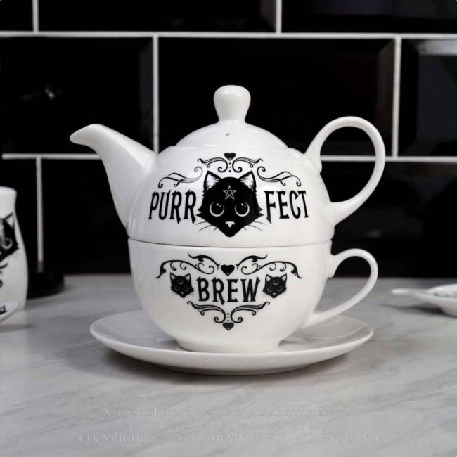 TEE SETTI - PURRFECT BREW: TEA FOR ONE (ATS4) - ALCHEMY