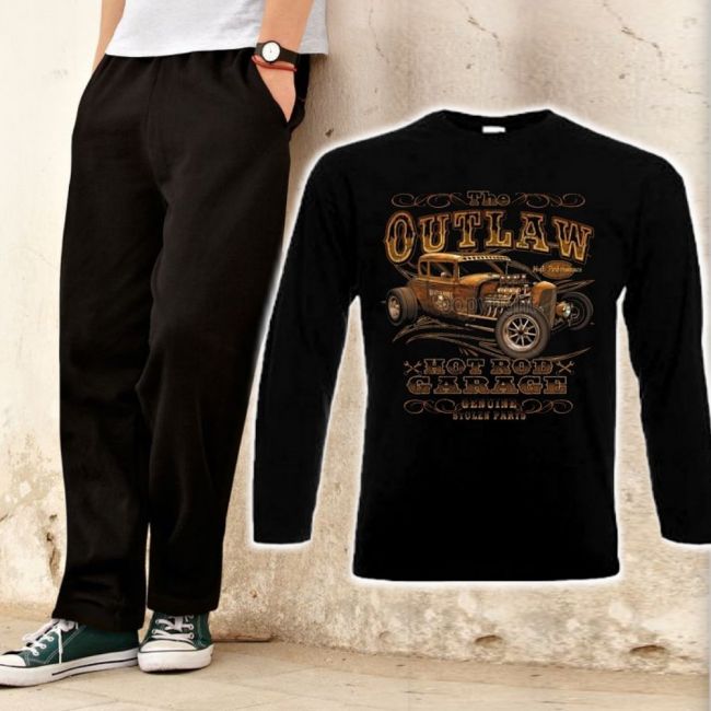 PH T-PAITA + COLLEGEHOUSUT THE OUTLAW HOT ROD (864)