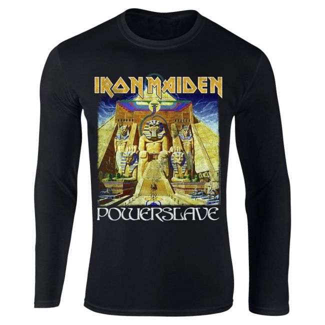 PITKÄHIHAINEN T-PAITA - Iron Maiden Powerslave (LF8617)