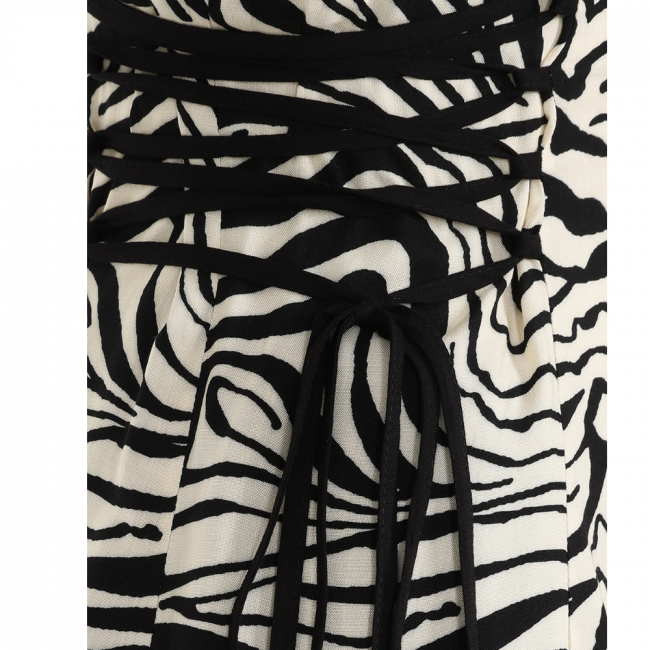 MEKKO - ZEBRA MINI DRESS